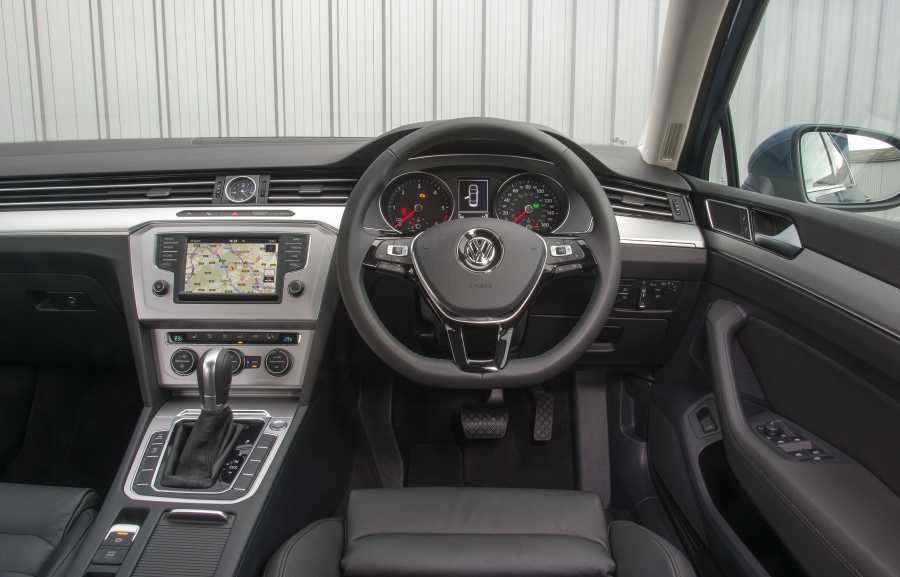 VW Passat cabin